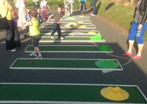 crazy golf hire northern ireland