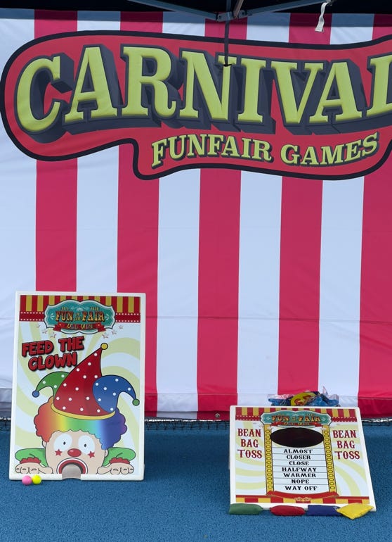 Feed the clown carnival game stall hire Northern Ireland, Belfast, Derry, Londonderry, Craigavon, Newtownabbey, Castlereagh, Lisburn, Ballymena, Lurgan, Portadown, Newtownards, Newry, Carrickfergus, Antrim, Coleraine, Omagh, Larne, Bandbridge, Armagh, Dungannon, Enniskillen, Cookstown, Limavady, Downpatrick, Ballymoney,  Magherafelt, Portrush, Ballycastle, Maghera,