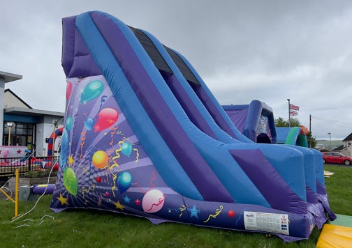 large inflatable slide hire northern ireland,Belfast, Derry, Londonderry, Craigavon, Newtownabbey, Castlereagh, Lisburn, Ballymena, Lurgan, Portadown, Newtownards, Newry, Carrickfergus, Antrim, Coleraine, Omagh, Larne, Bandbridge, Armagh, Dungannon, Enniskillen, Cookstown, Limavady, Downpatrick, Ballymoney,  Magherafelt, Portrush, Ballycastle, Maghera, 