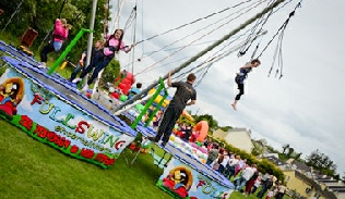 Bungee trampoline hire Fermanagh