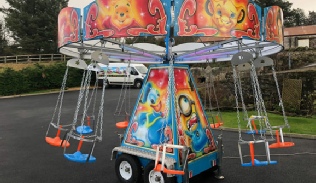 Chairoplane ride hire County Down fairground ride